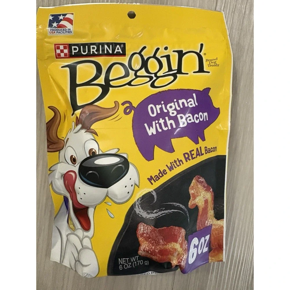 Purina Beggin' Strips Dog Training Treats with Bacon Chewy Dog Treats